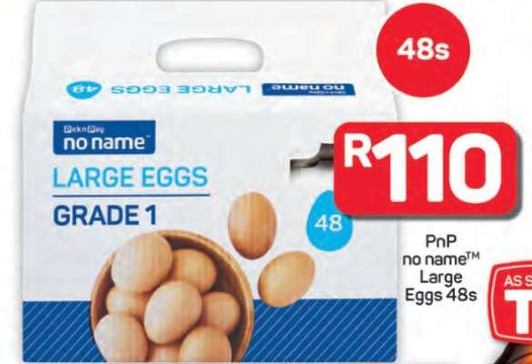 PnP no name™ Large Eggs 48s