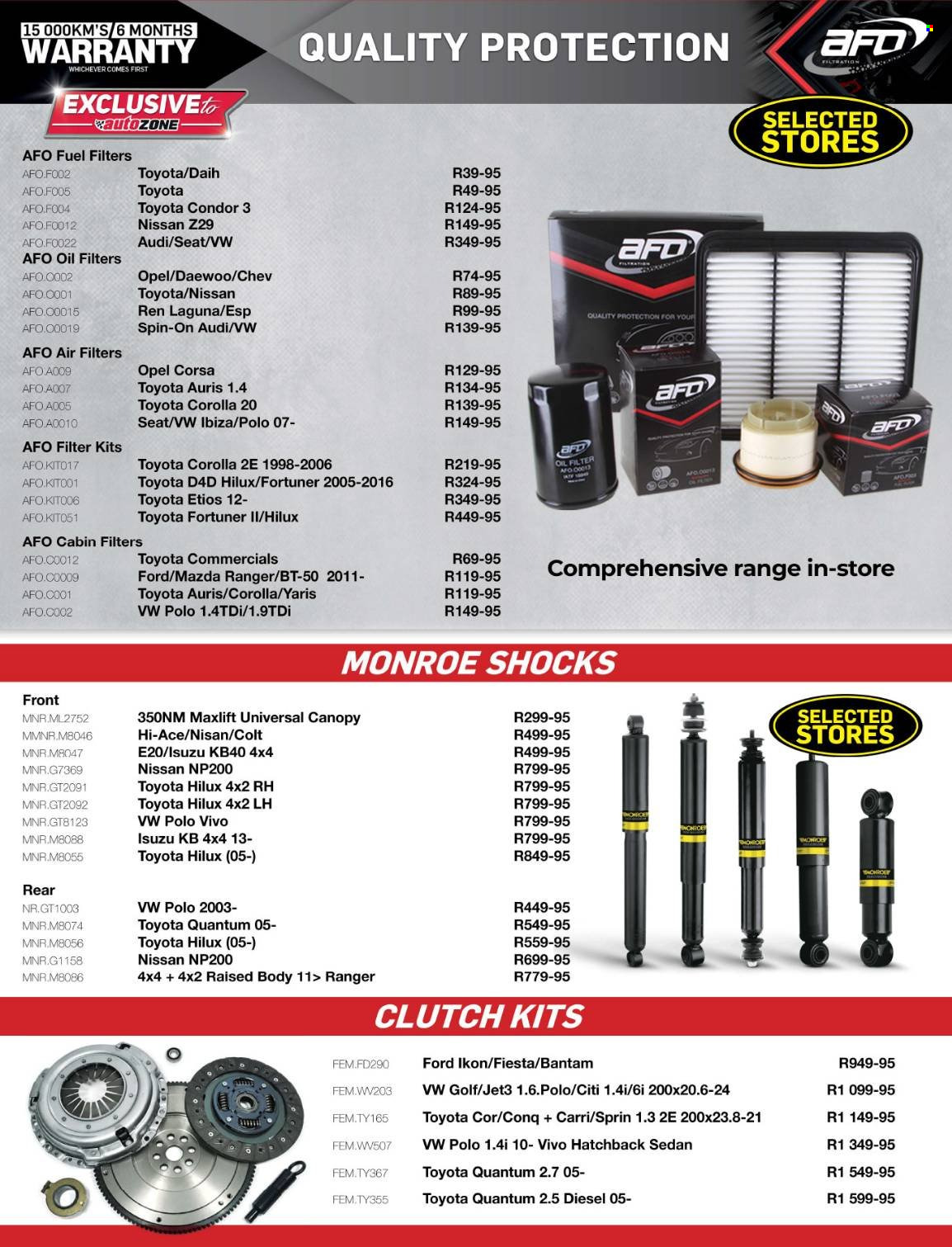 AutoZone specials - 23/01/2026 - 09/02/2026. Page 25