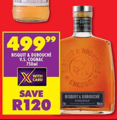 BISQUIT & DUBOUCHÉ V.S. COGNAC 750ml