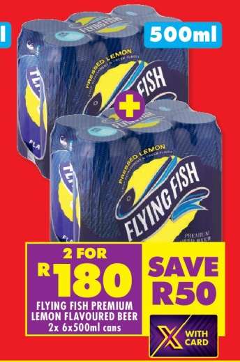 FLYING FISH PREMIUM LEMON FLAVOURED BEER