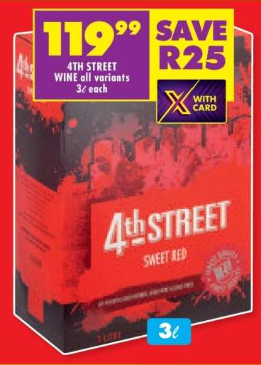 4TH STREET WINE all variants