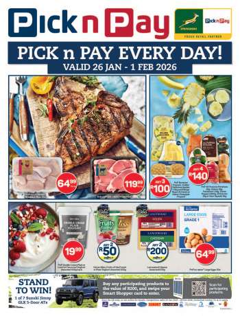 Pick n Pay catalogue  - 26/01/2026 - 01/02/2026.