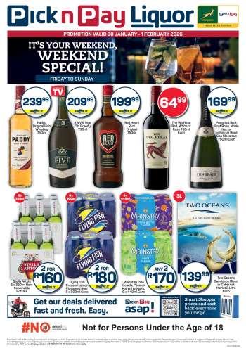 Pick n Pay catalogue  - 26/01/2026 - 01/02/2026.