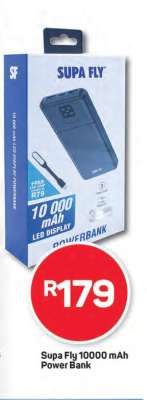 Supa Fly 10000 mAh Power Bank