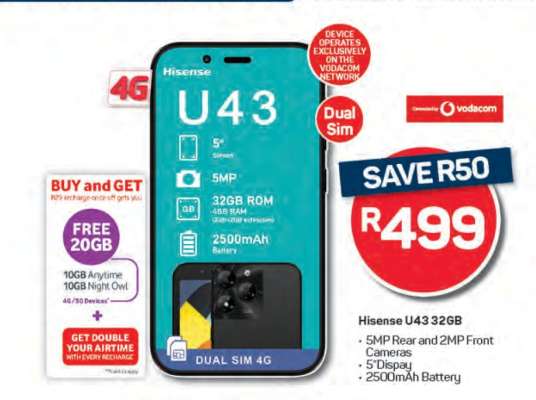 Hisense U43 32GB