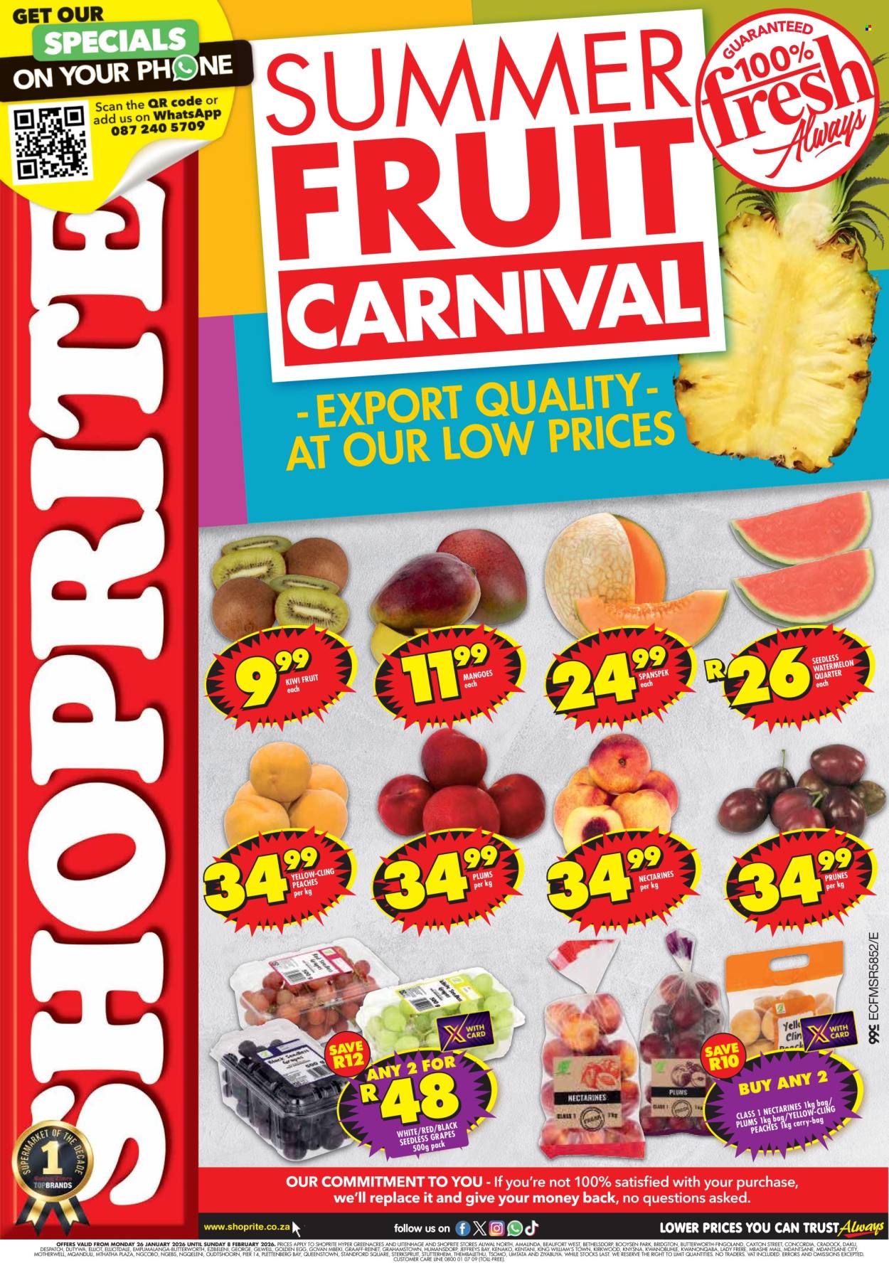 Shoprite specials - 26/01/2026 - 08/02/2026. Page 1