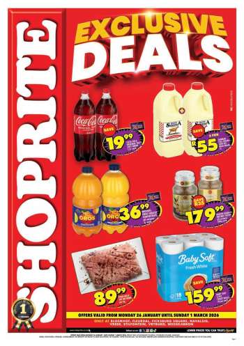 Shoprite catalogue  - 26/01/2026 - 01/03/2026.