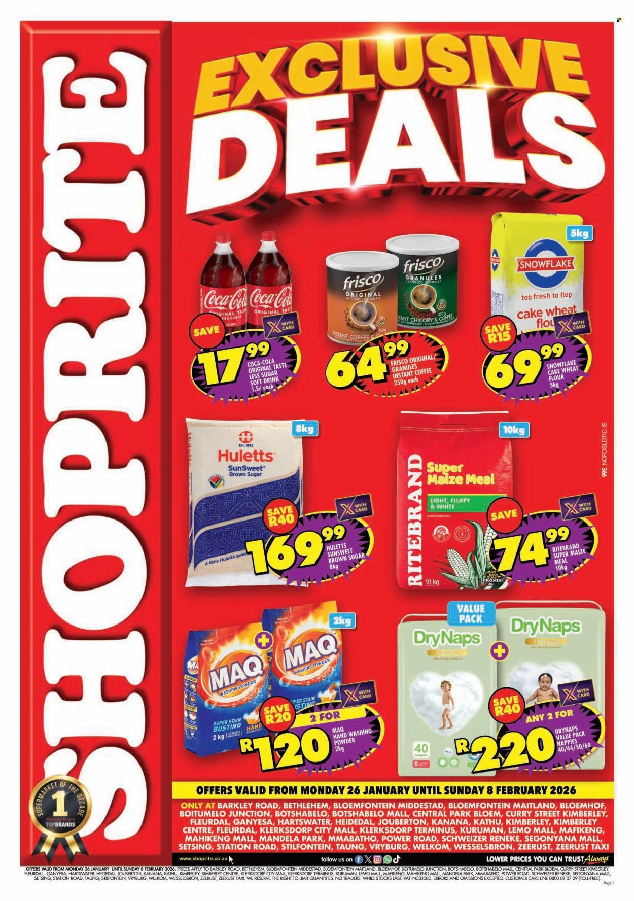 Shoprite specials - 26/01/2026 - 08/02/2026. Page 1