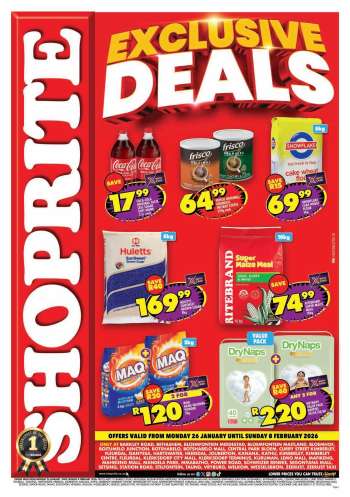 Shoprite catalogue  - 26/01/2026 - 08/02/2026.