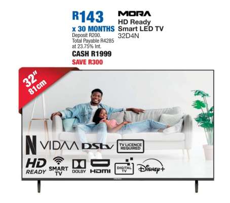 MORA HD Ready Smart LED TV 32D4N