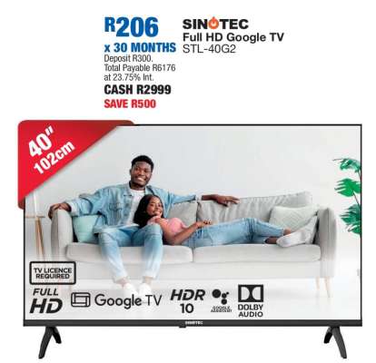 SINOTEC Full HD Google TV STL-40G2