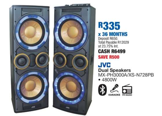 JVC Dual Speakers