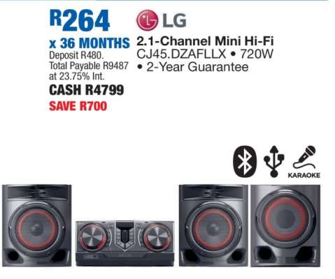 LG 2.1-Channel Mini Hi-Fi