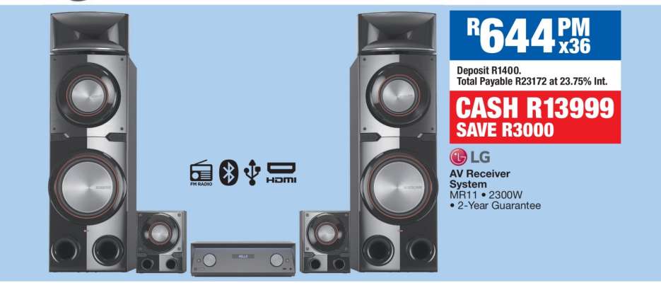 LG AV Receiver System