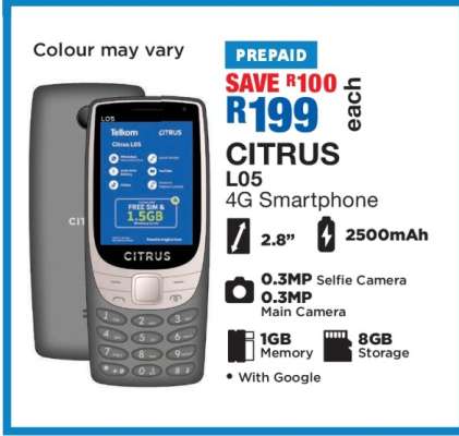 CITRUS L05 4G Smartphone