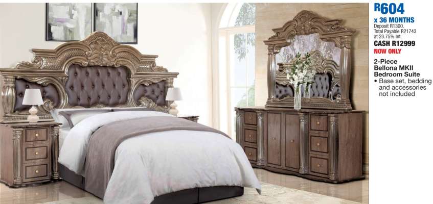 2-Piece Bellona MKII Bedroom Suite