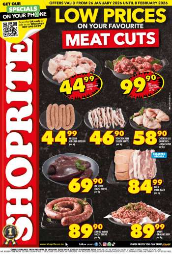 Shoprite catalogue  - 26/01/2026 - 08/02/2026.