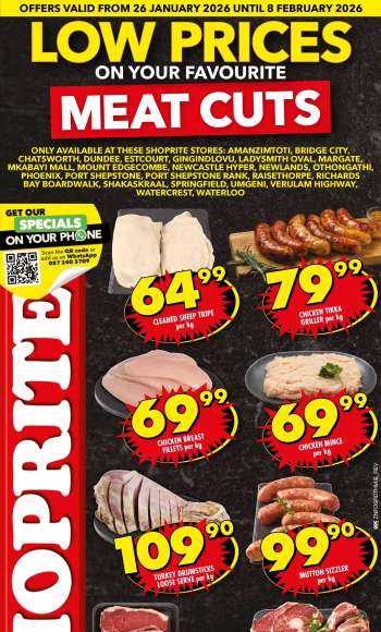 Shoprite catalogue  - 26/01/2026 - 08/02/2026.
