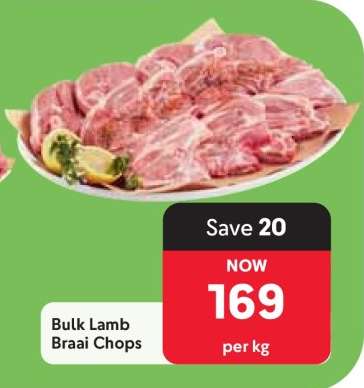 Bulk Lamb Braai Chops