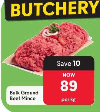 Bulk Ground Beef Mince