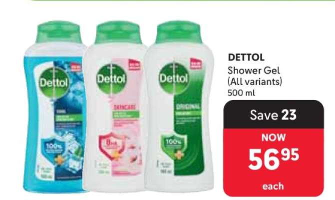 DETTOL Shower Gel (All variants)