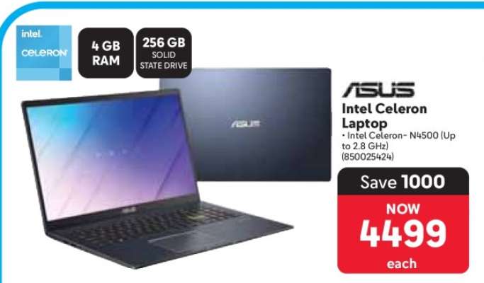 Asus Intel Celeron Laptop