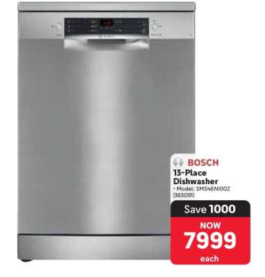Bosch 13-Place Dishwasher