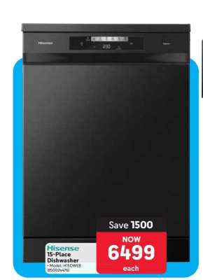 Hisense 15-Place Dishwasher