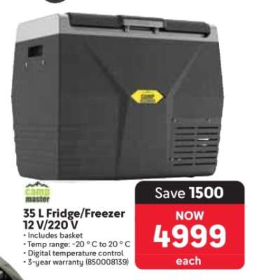 35 L Fridge/Freezer 12 V/220 V