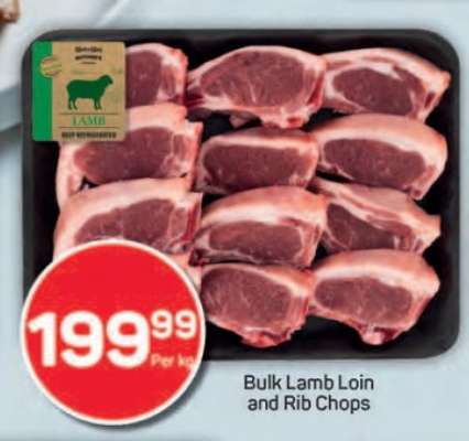 Bulk Lamb Loin and Rib Chops