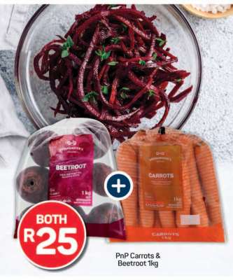 PnP Carrots & Beetroot 1kg
