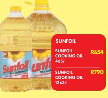 SUNFOIL COOKING OIL