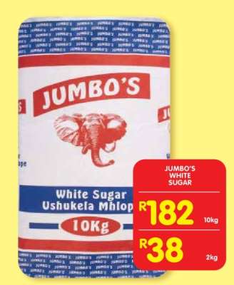 JUMBO'S WHITE SUGAR