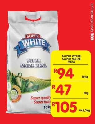 SUPER WHITE Super Maize Meal