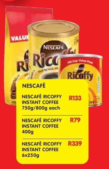 NESCAFÉ Ricoffy Instant Coffee