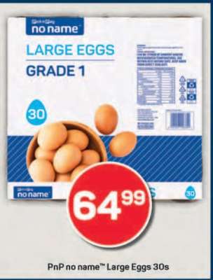 PnP no name™ Large Eggs 30s