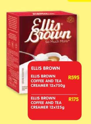 ELLIS BROWN COFFEE AND TEA CREAMER 12x750g