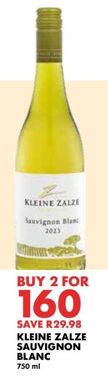 Kleine Zalze Sauvignon Blanc