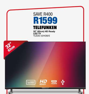 TELEFUNKEN 32" (82cm) HD Ready LED TV