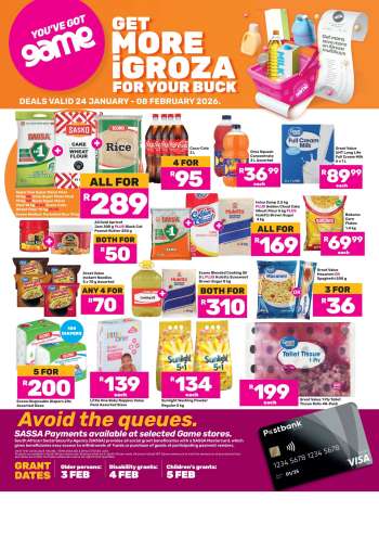 Game catalogue  - 24/01/2026 - 08/02/2026.