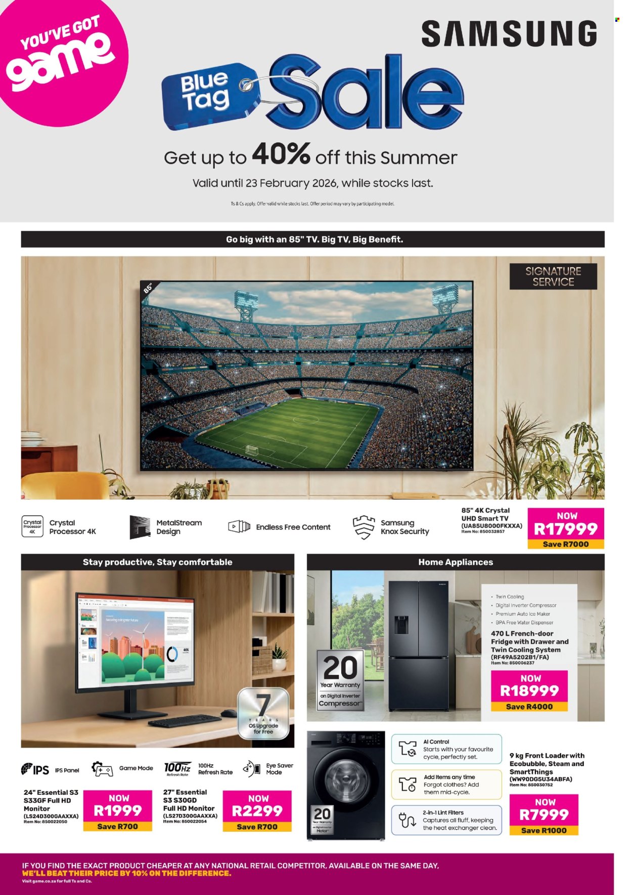 Game specials - 23/01/2026 - 23/02/2026. Page 1