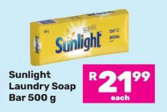 Sunlight Laundry Soap Bar 500 g