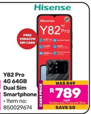 Y82 Pro 4G 64GB Dual Sim Smartphone