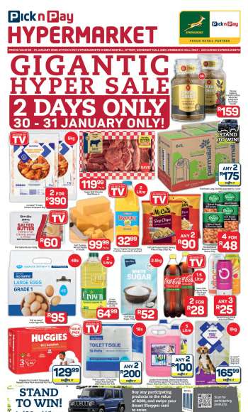Pick n Pay catalogue  - 30/01/2026 - 31/01/2026.