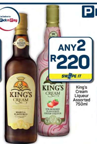 King's Cream Liqueur Assorted