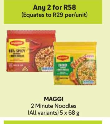 MAGGI 2 MINUTE NOODLES