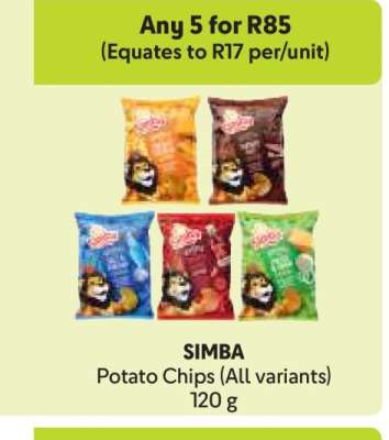 SIMBA POTATO CHIPS