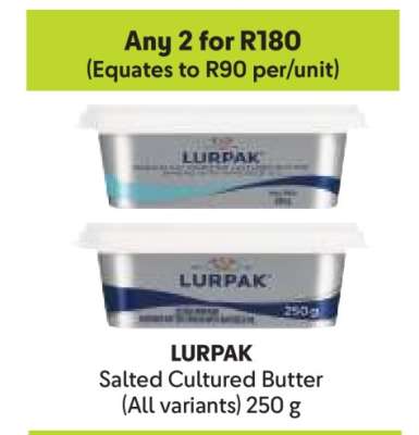 LURPAK Salted Cultured Butter