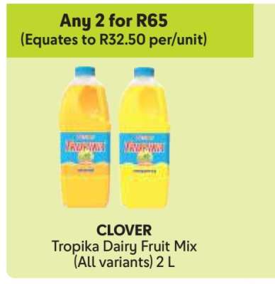 Clover Tropika Dairy Fruit Mix