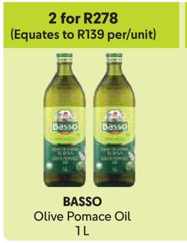 BASSO Olive Pomace Oil